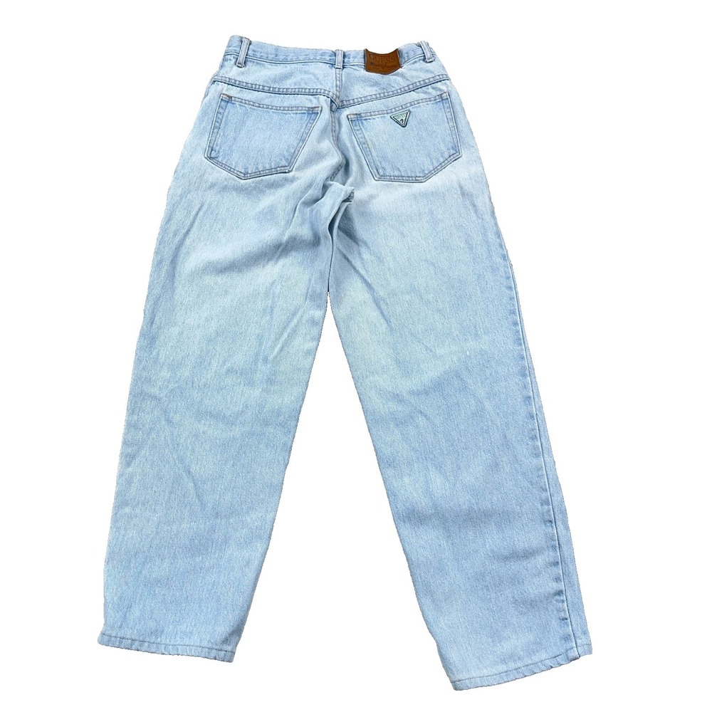 Vintage Guess Jeans Men 28x28 Loose Baggy Work Wear Distressed 90s USA STAINED *